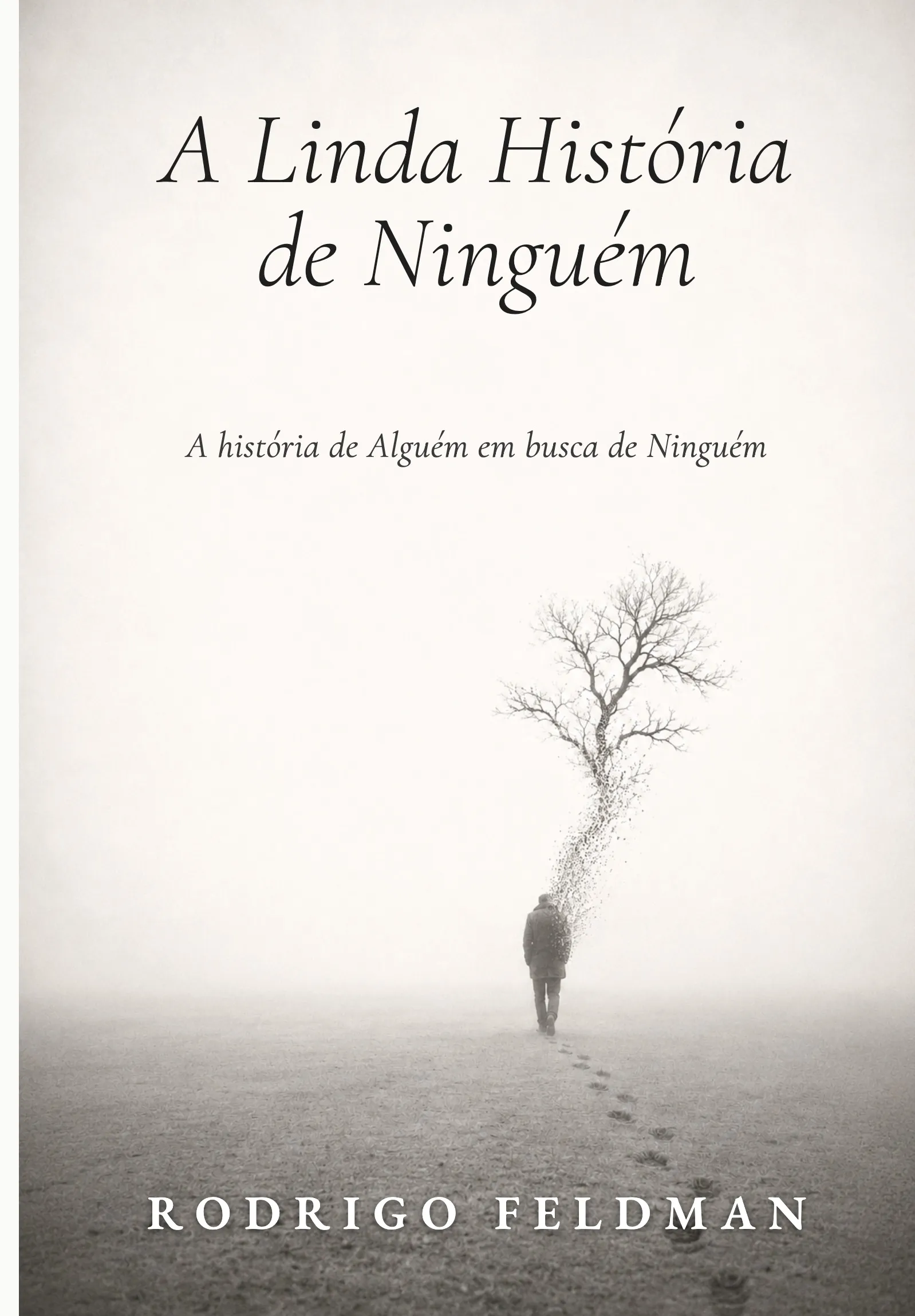 Capa do livro A Linda História de Ninguém
